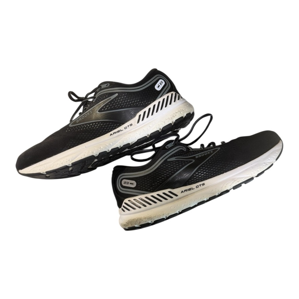 Brooks Ariel GTS 23 Running Shoes Black Gray White Sz 11 Stability - Picture 9 of 11